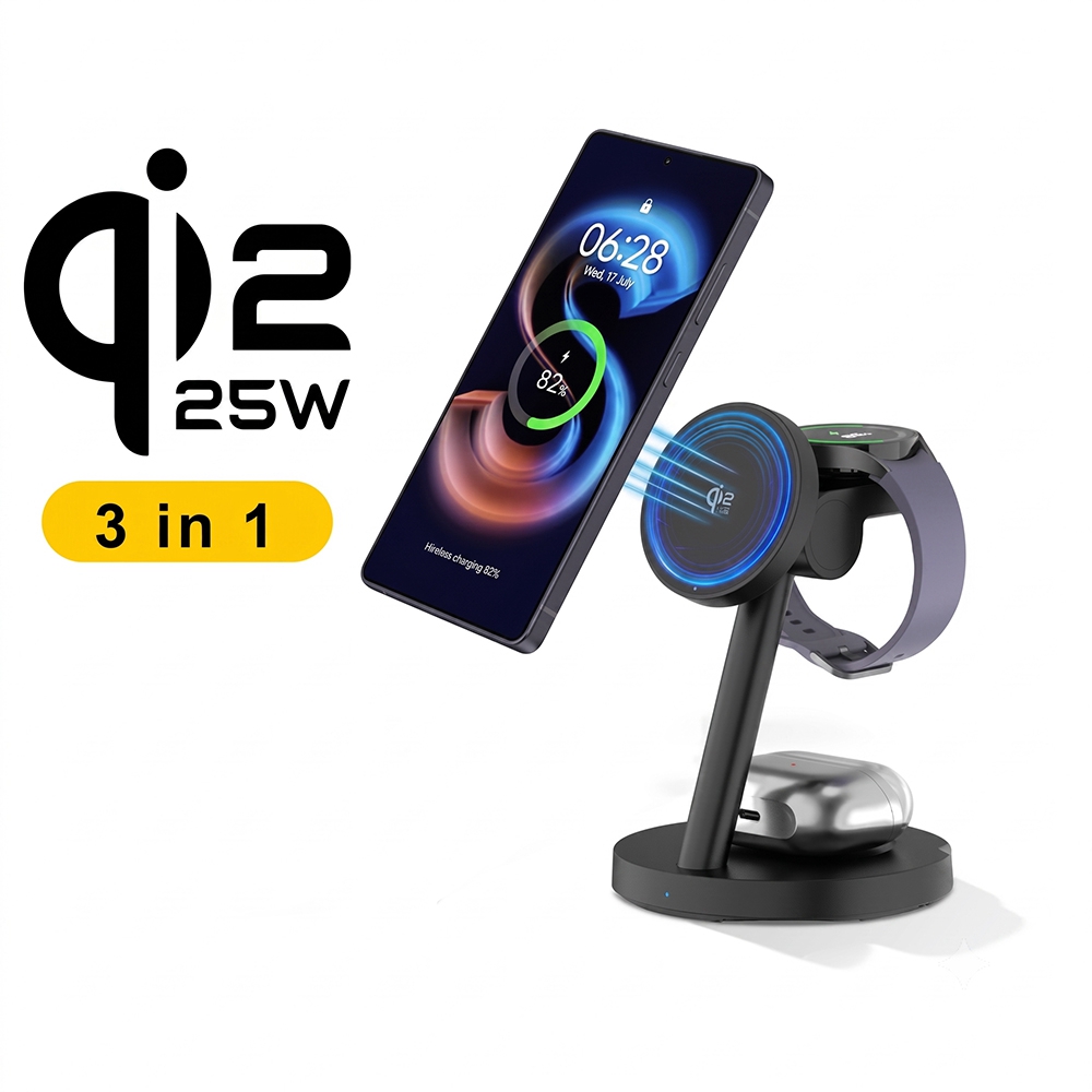 Wireless Charger Watch - Station de charge sans fil rapide