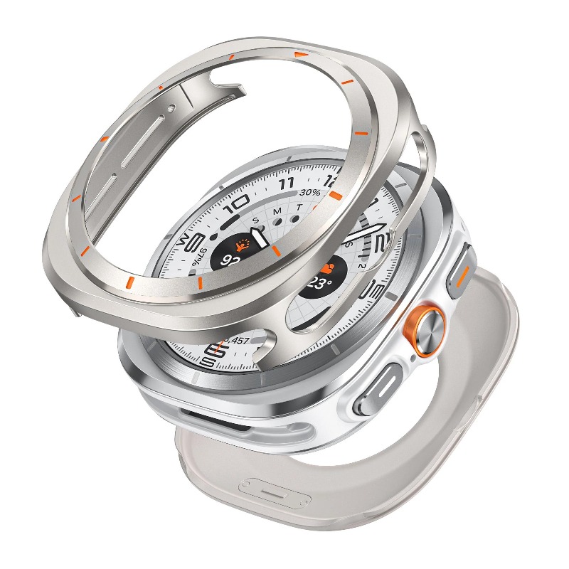 Samsung Smartwatch Ultra Accessories - Coque de protection en métal pour