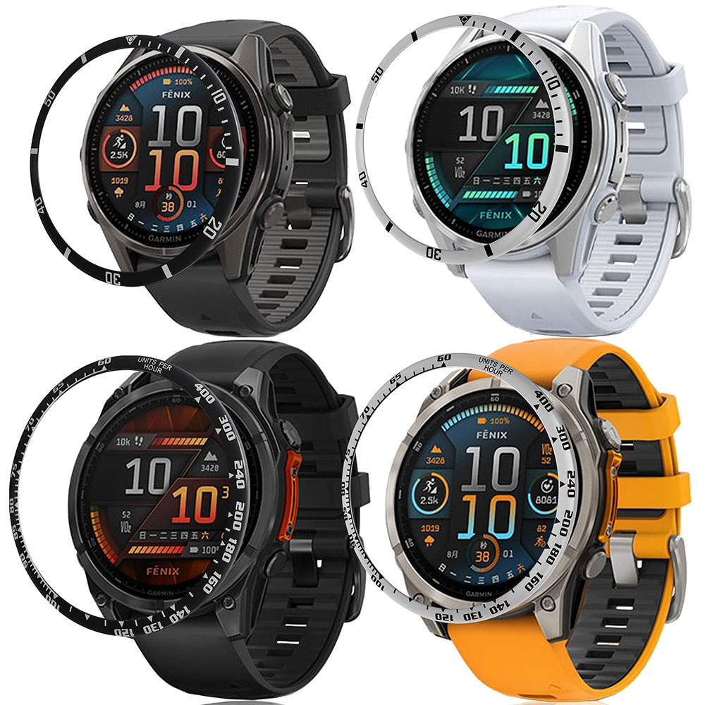 Garmin Smartwatch Accessories - Anneau de lunette de montre pour