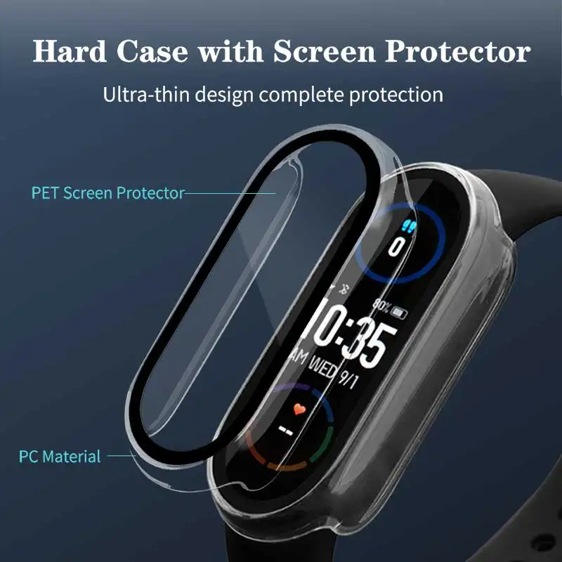 Verre trempé + étui PC pour Xi - Xiaomi Smartwatch Accessories avis et prix