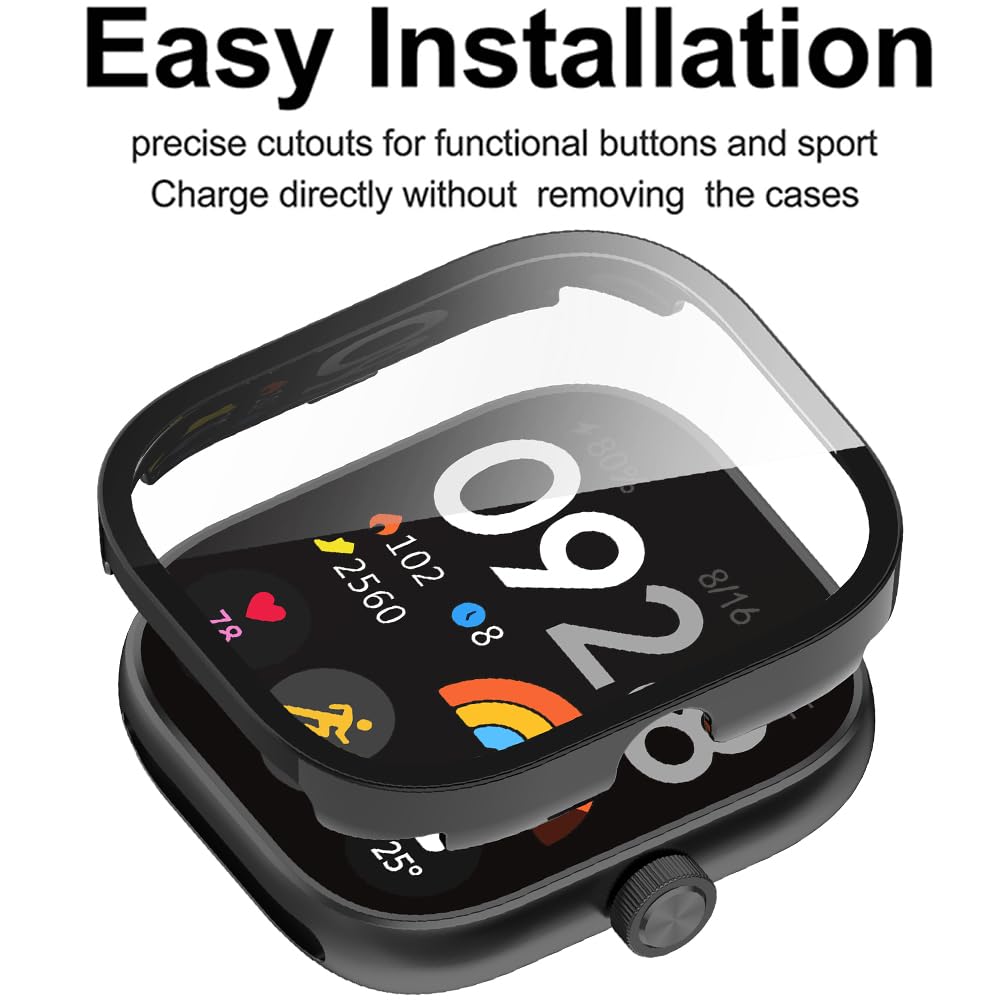 Verre trempé + étui pour Xiaom - Xiaomi Smartwatch Accessories avis et prix