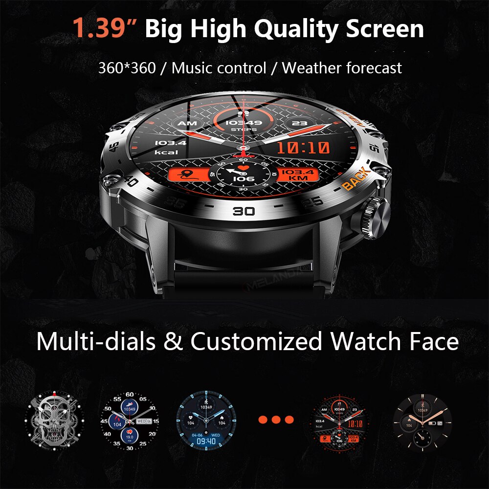 Montre connectée homme MEVADEN - Smartwatch Faces avis et prix