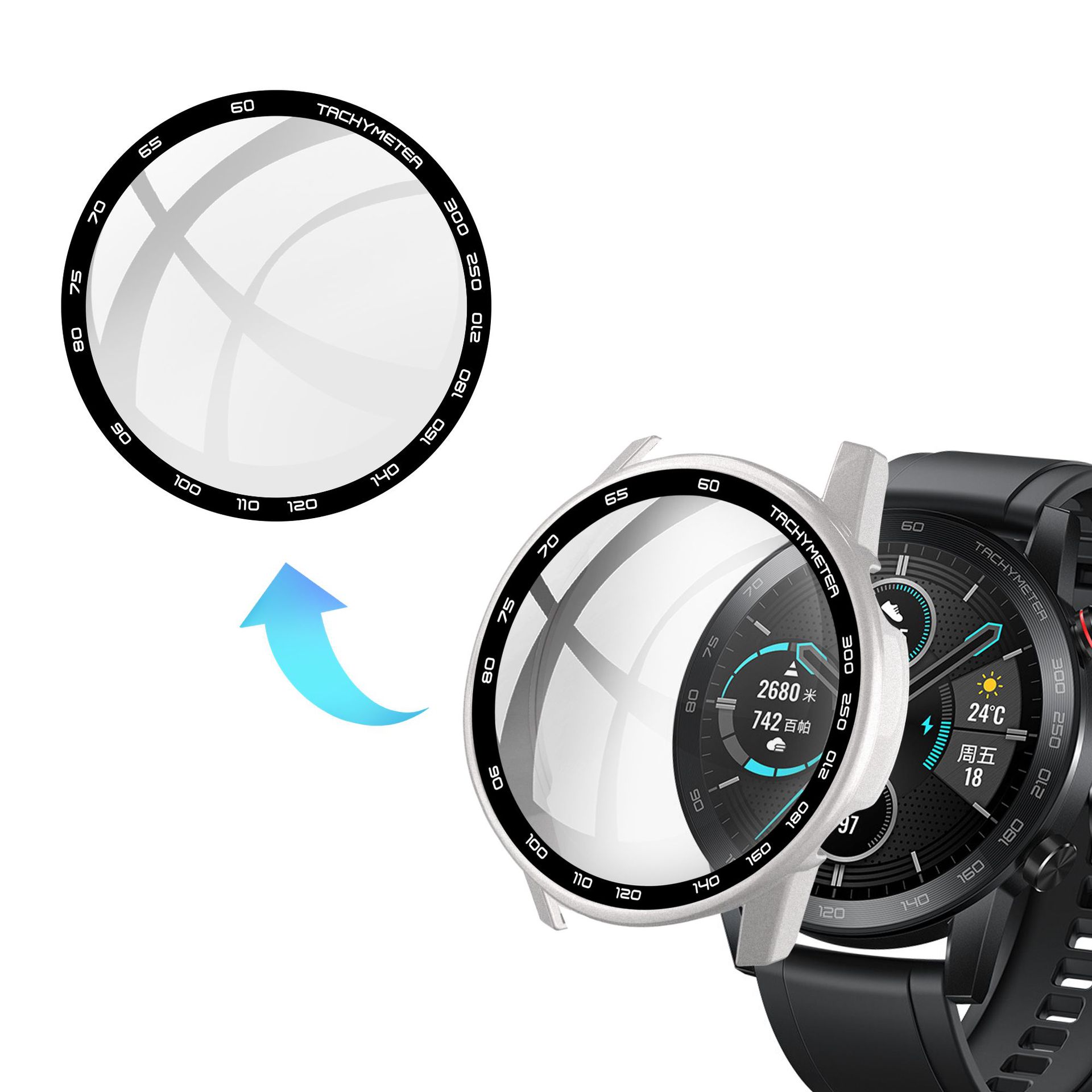 Étui de protection d'écran en  - Motorola Smartwatch Accessories avis et prix