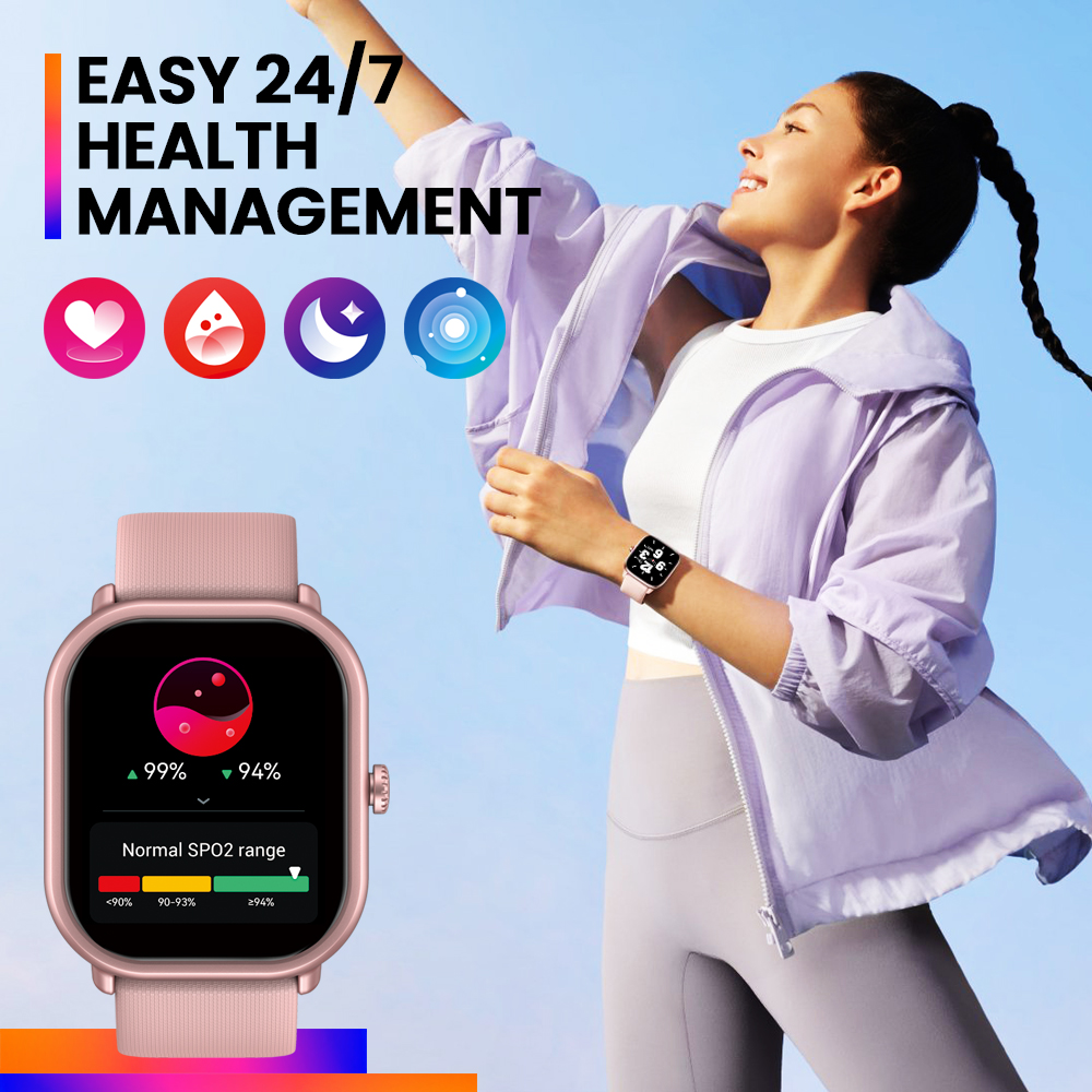 Nouveau Zeblaze GTS 3 Pro appe - Smartwatch Faces avis et prix