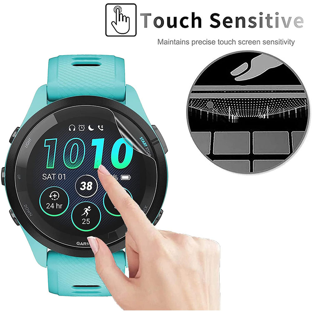 Film de protection Hydrogel HD - Garmin Smartwatch Accessories avis et prix