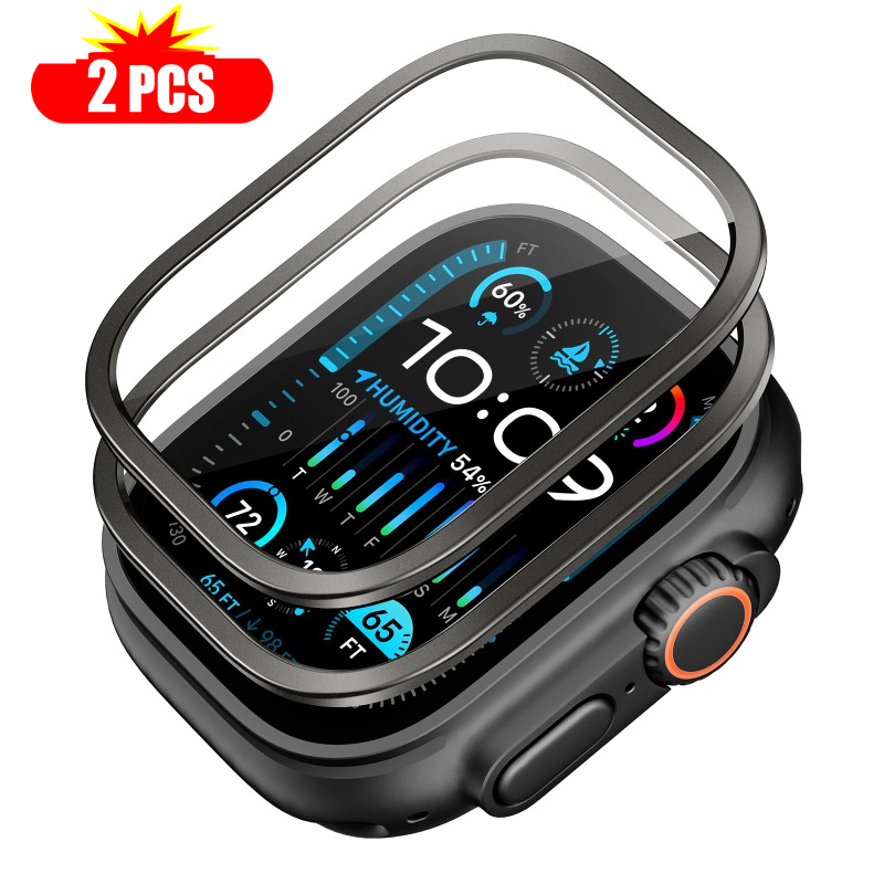 2 pièces verre trempé pour App - Smartwatch Straps & Accessories avis et prix