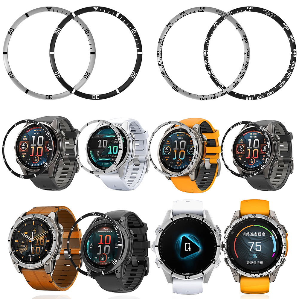 Anneau de lunette de montre po - Garmin Smartwatch Accessories avis et prix
