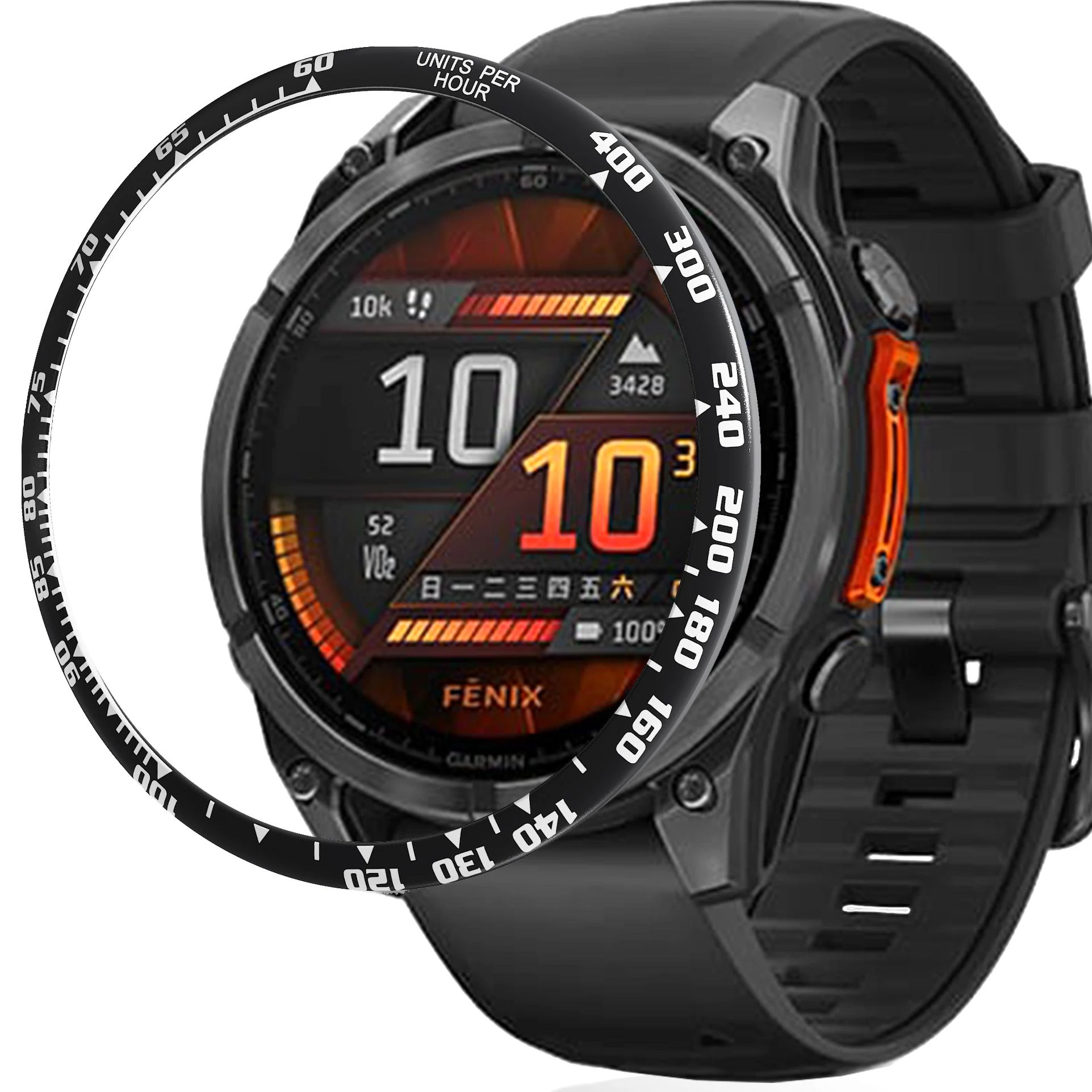 Anneau de lunette de montre po - Garmin Smartwatch Accessories avis et prix