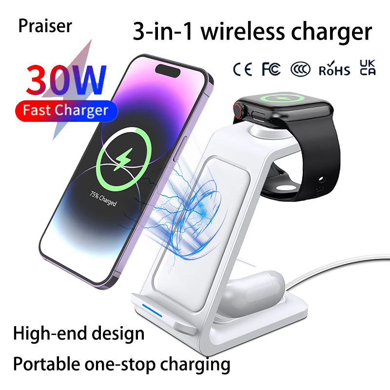 Station de charge sans fil 3 e - Wireless Charger Watch avis et prix